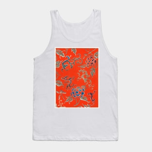 Floral Pattern Tank Top